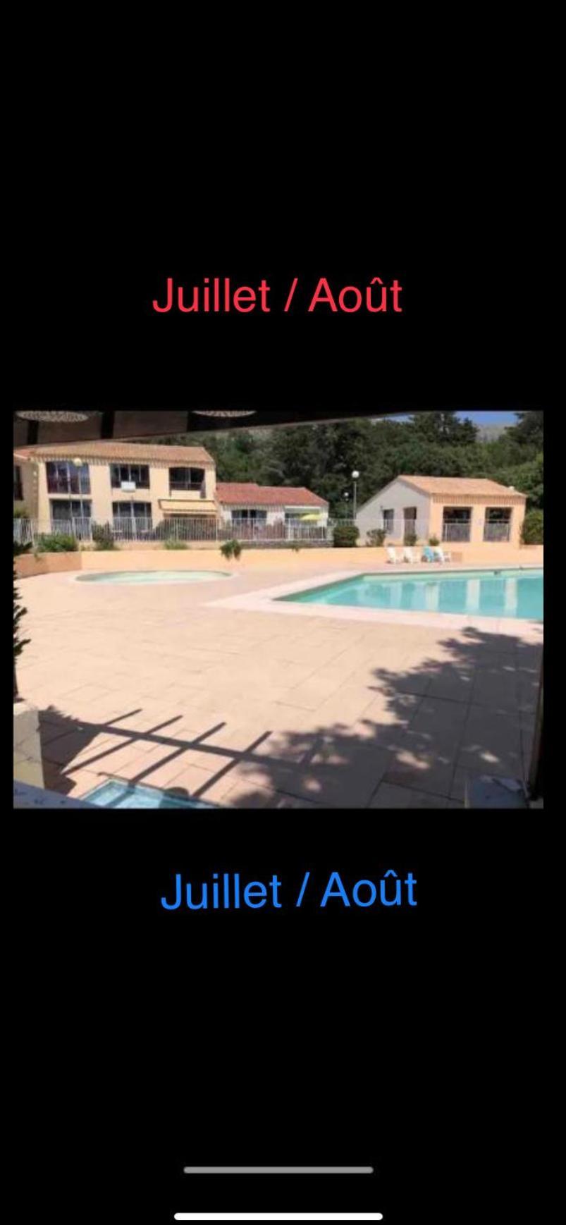 Maisonnette Dans Belle Residence Saint-Vallier-de-Thiey Екстериор снимка